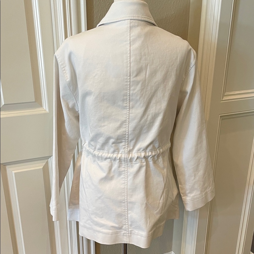 Ann Taylor weekend Utility Jacket Drawstring Wais… - image 5